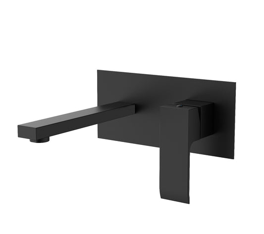 Wall Mounted Faucet Matte Black Color