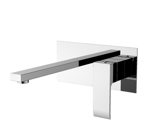 Wall Mounted Faucet Chrome Finish
