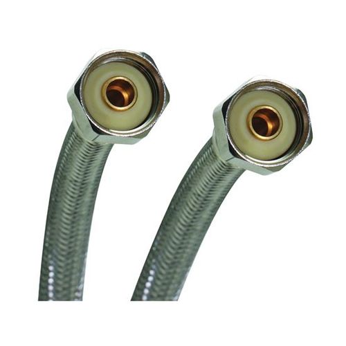 1/2'' F.I.P. x 1/2'' F.I.P. x 20'' Braided Stainless Steel Faucet Connector