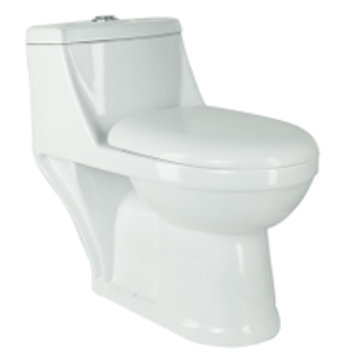 One pice sanitary dual flush (P-TRAP) Size: 69*37*68cm