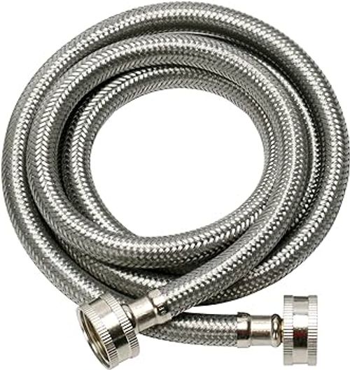 3/8'' Compression x 1/2'' F.I.P. x 30'' Braided Stainless Steel Faucet Connector