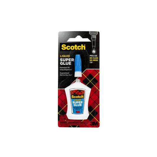 Scotch Super Glue Liquid in Precision Applicator, 0.14 oz (4 g)