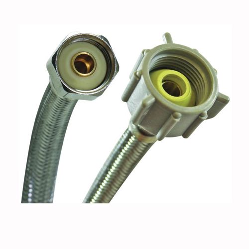3/8'' Compression x 7/8'' Ballcock x 16'' Braided Stainless Steel Toilet Connector