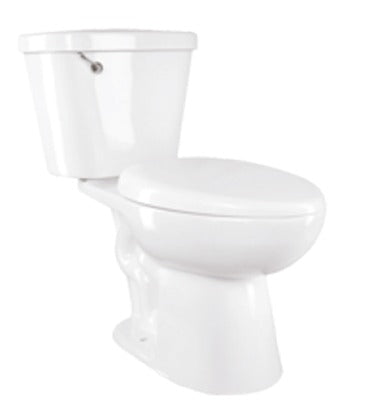 Two Piece Toilet, Size: 760*400*815MM, Color: White, 300MM S-trap