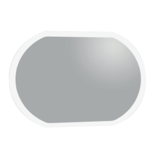 Oval LED Mirror 31-1/2x24" 3000K,4000K,6000K Lum Dimmable Touch Switch Dual Voltage 110-220V