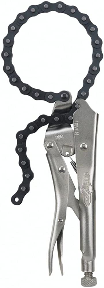 9" Locking Plier with chain 20" Vise-Grip