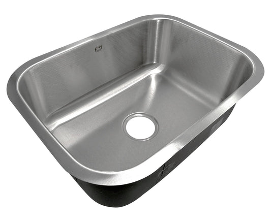 23.5" x 18" x 9" Undermount Stainless Steel Sink