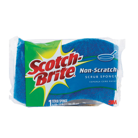 Scotch-Brite Non-Scratch Scrub Sponge, 3PK