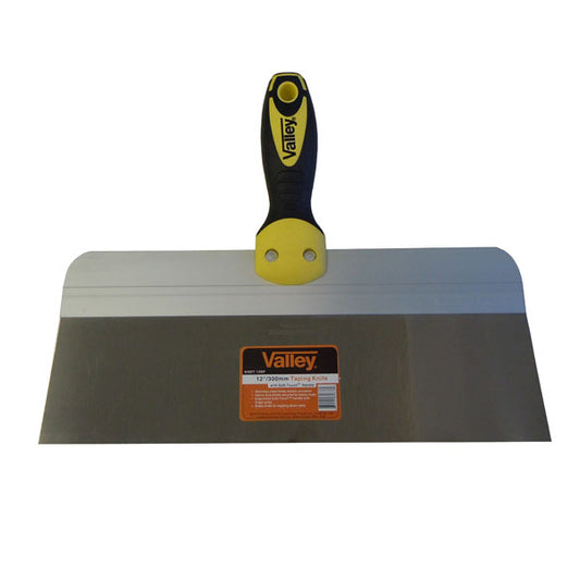 12" SS Drywall Taping Knife Soft-touch Handel