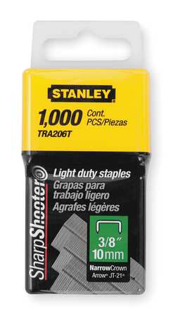 Light Duty Staples 3/8'' 1000PCS Box