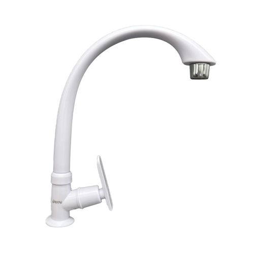 Single handle kitchen mixer White