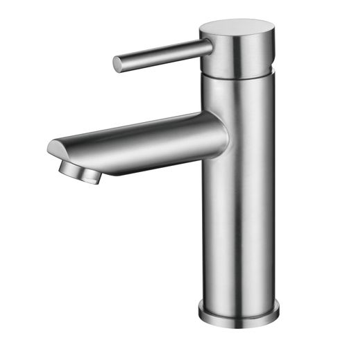 S.S. Basin Mixer, Satin Color