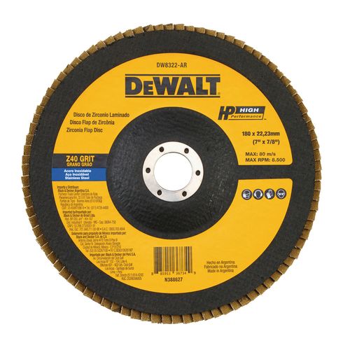 FLAP DISC 7"X7/8" Z40