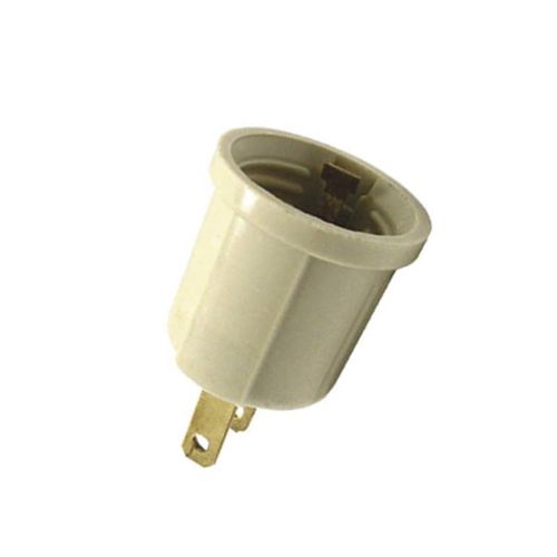 250W 130-Volt E-27 Plug In Outlet to Light Scoket Adapter
