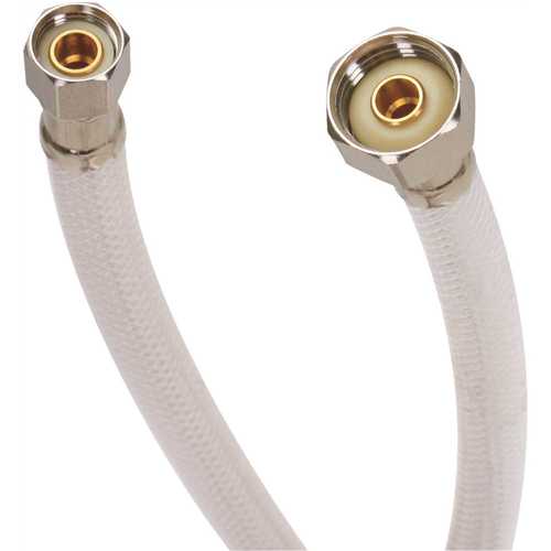 3/8'' Compression x 1/2'' F.I.P. x 20'' Reinforced Vinyl Faucet Connector