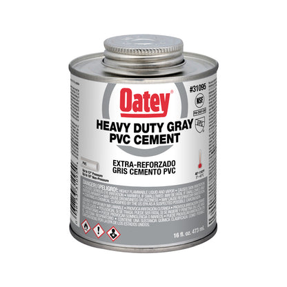 16 OZ PVC HEAVY DUTY GRAY CEMENT