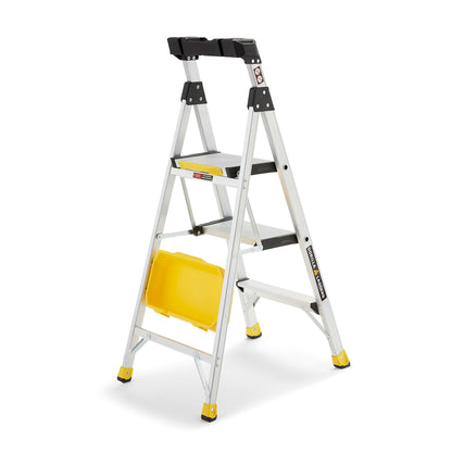 4.5 ft. Aluminum Dual Platform Heavy-Duty Ladder, 300 lb. Gorilla