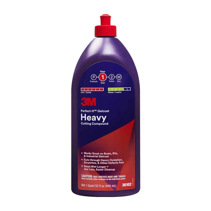 Perfect-It™ Gelcoat Heavy Cutting Compound, Quart (946 mL)