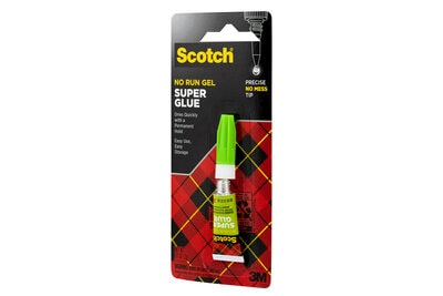 Scotch® Super Glue Gel, .07 oz, 1-Pack