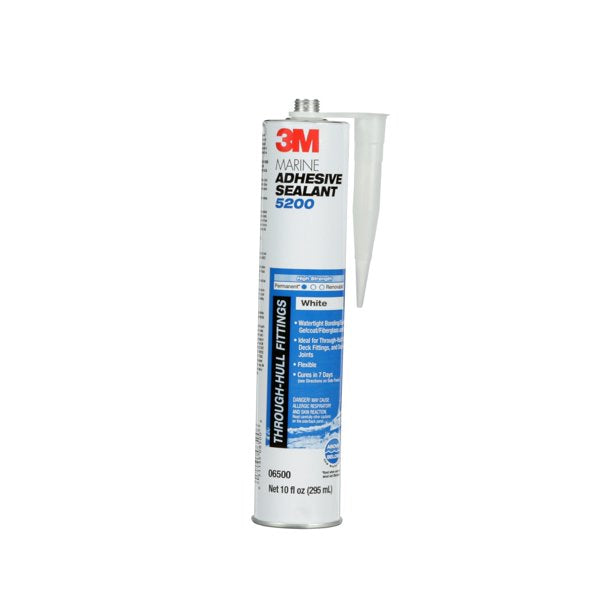 3M™ Marine Adhesive Sealant 5200, PN06500, White, 295 mL Cartridge