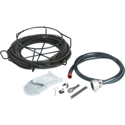 5/8 in. x 7-1/2 in. C-8 6-All-Purpose Wind Sectional Drain Cleaning Replacement Cables 13 Pc. Kit