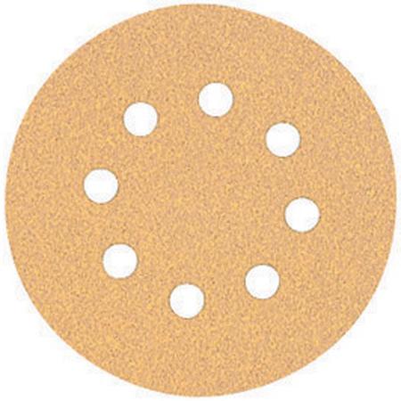 5 in. 8-Hole 80-Grit H and L Random Orbit Sandpaper