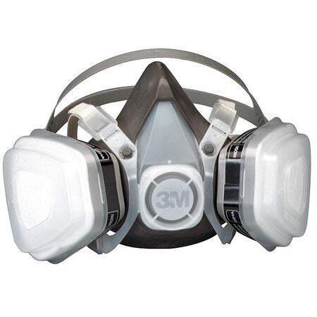 3M™ Half Facepiece Disposable Respirator Assembly, Organic Vapor/P95 Respiratory Protection, M