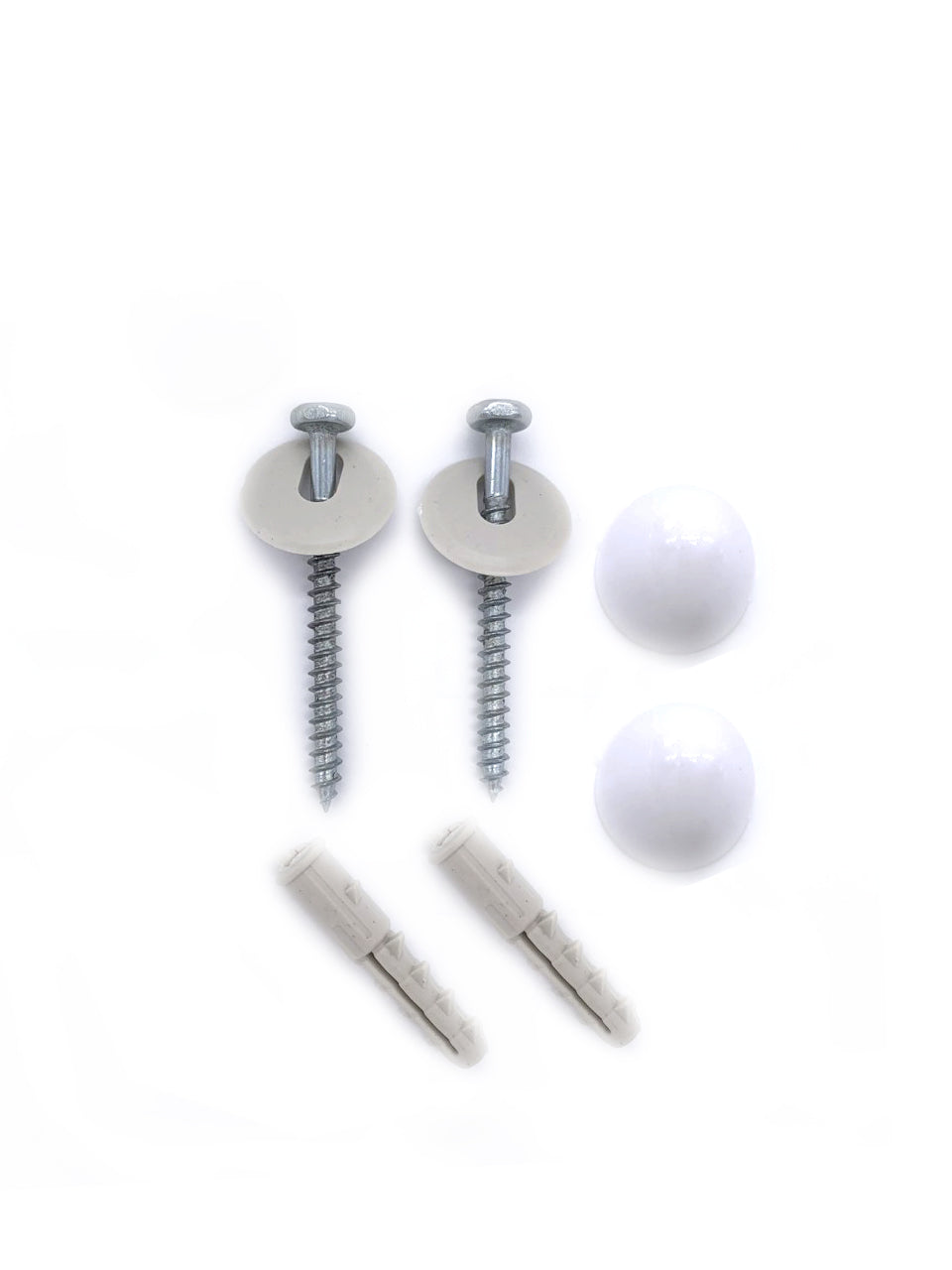 Toilet Metallic Screw Set - Toilet to Floor