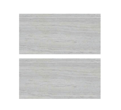 Por Autumn Grey Natural Rect 24x48