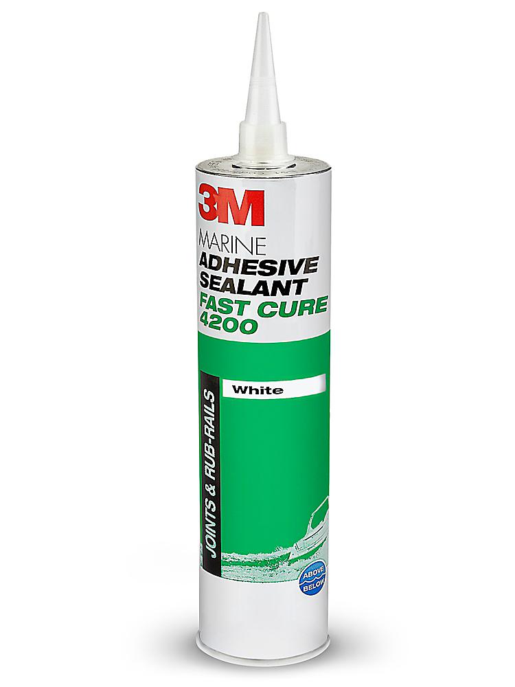 3M™ Marine Adhesive Sealant 4200FC Fast Cure, White, 295 mL Cartridge