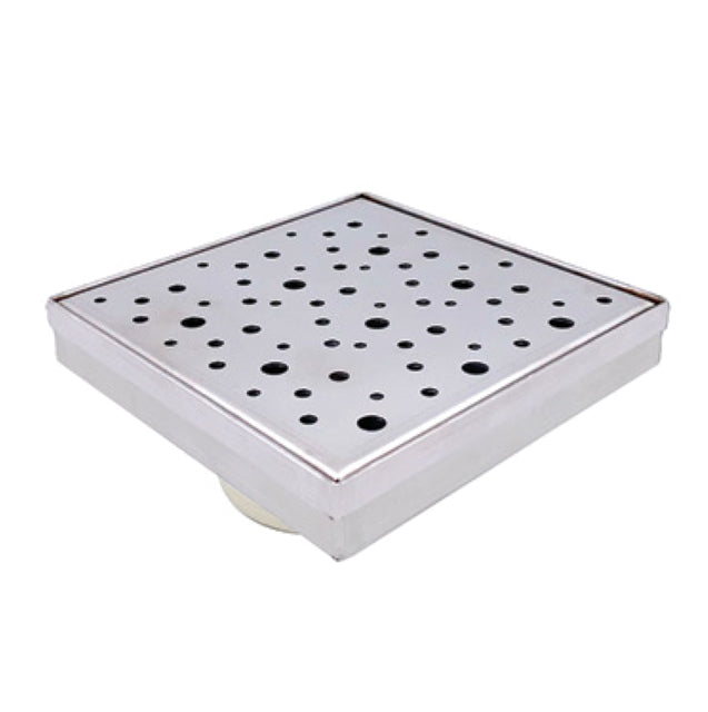 4" Square Floor Drain with 2" Outlet