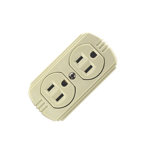 15 Amp 125-Volt Duplex Surface Mount Outlet Receptacle Box