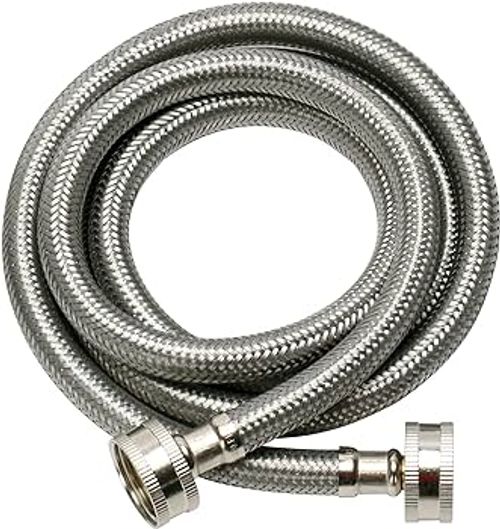 3/8'' x 1/2'' x 30'' Braided Stainless Steel Faucet Connector