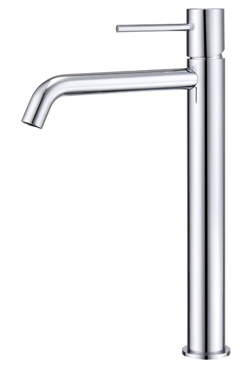 Single Lever Basin Mixer Stainless Steel W/Pop-up