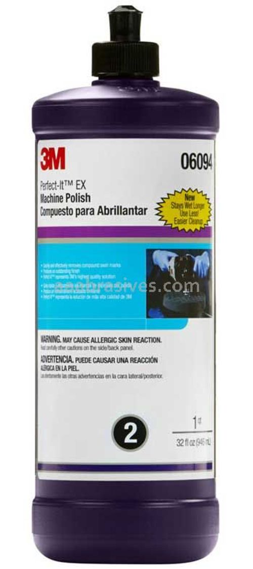 3M™ Perfect-It™ EX Machine Polish, (32 fl oz/946 mL)