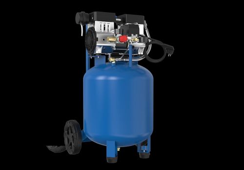 38L Silent Oilless Vertical Air Compressor 110V 1HP