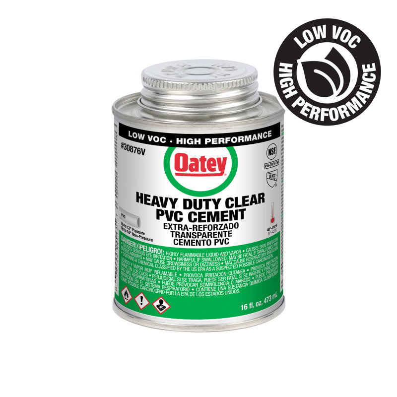 16 OZ PVC HEAVY DUTY CLEAR CEMENT