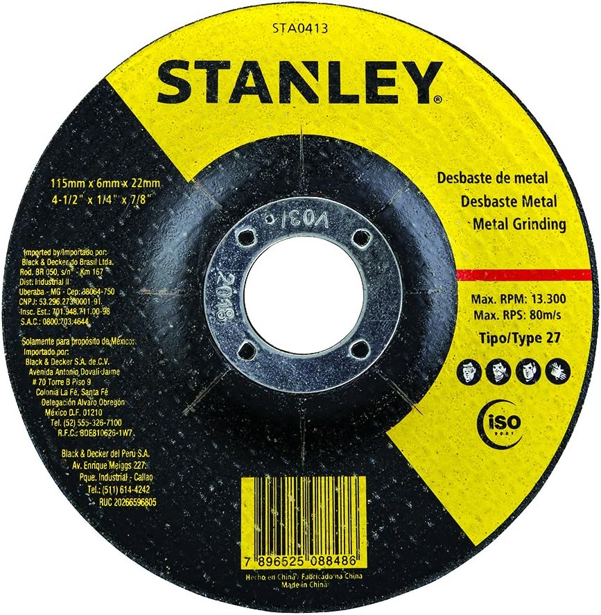 4 1/2 x 1/4 x 7/8 Grinding wheel