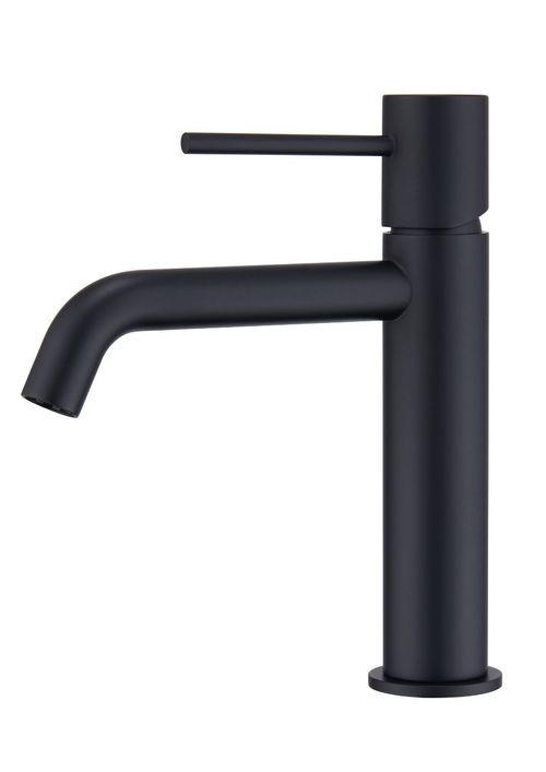 Single Lever Basin Mixer Matte Black W/Pop-up