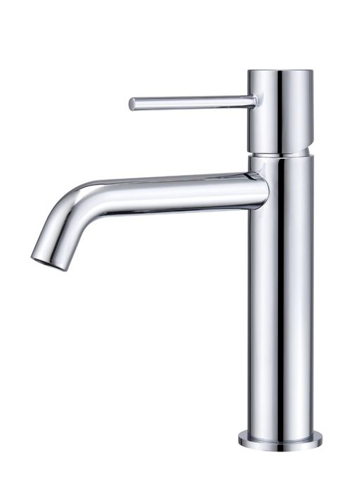 Single Lever Basin Mixer Stainless Steel W/Pop-up