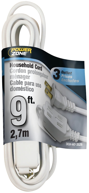 Household Extension Cord 9', 13 A, 125 V