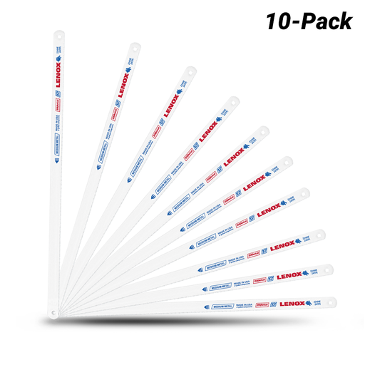 Lenox Hacksaw Blade, 12 inch, 18 TPI 10/PK SUNICO