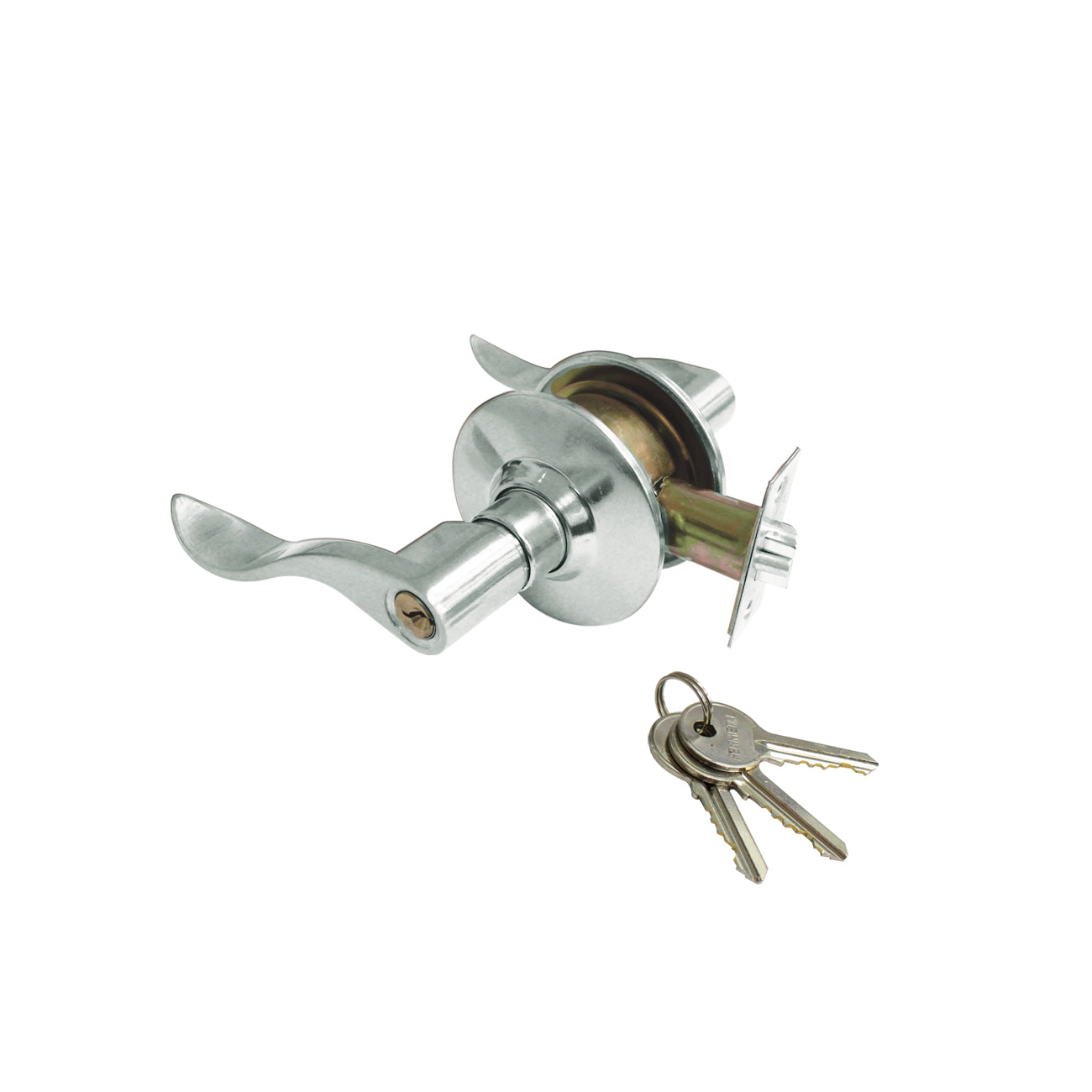 Chrome Plating Entry Lever Lock