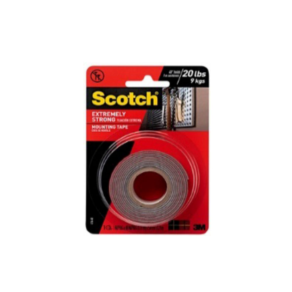 Scotch-Mount™ Extreme Double-Sided Mounting Tape, 1 in x 48 in – SUNICO