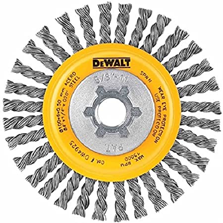 Wire Wheel Cable Twist 4'' x 5/8'' - 11 Spindle – SUNICO