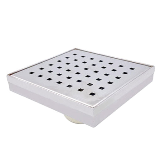 4" x 4" Square Floor Drain with 2" Outlet