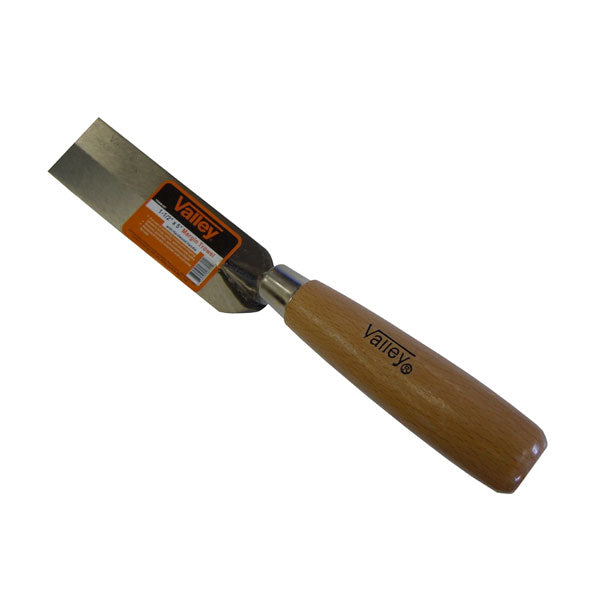 5x1.5" Margin Trowel, Wood Handle