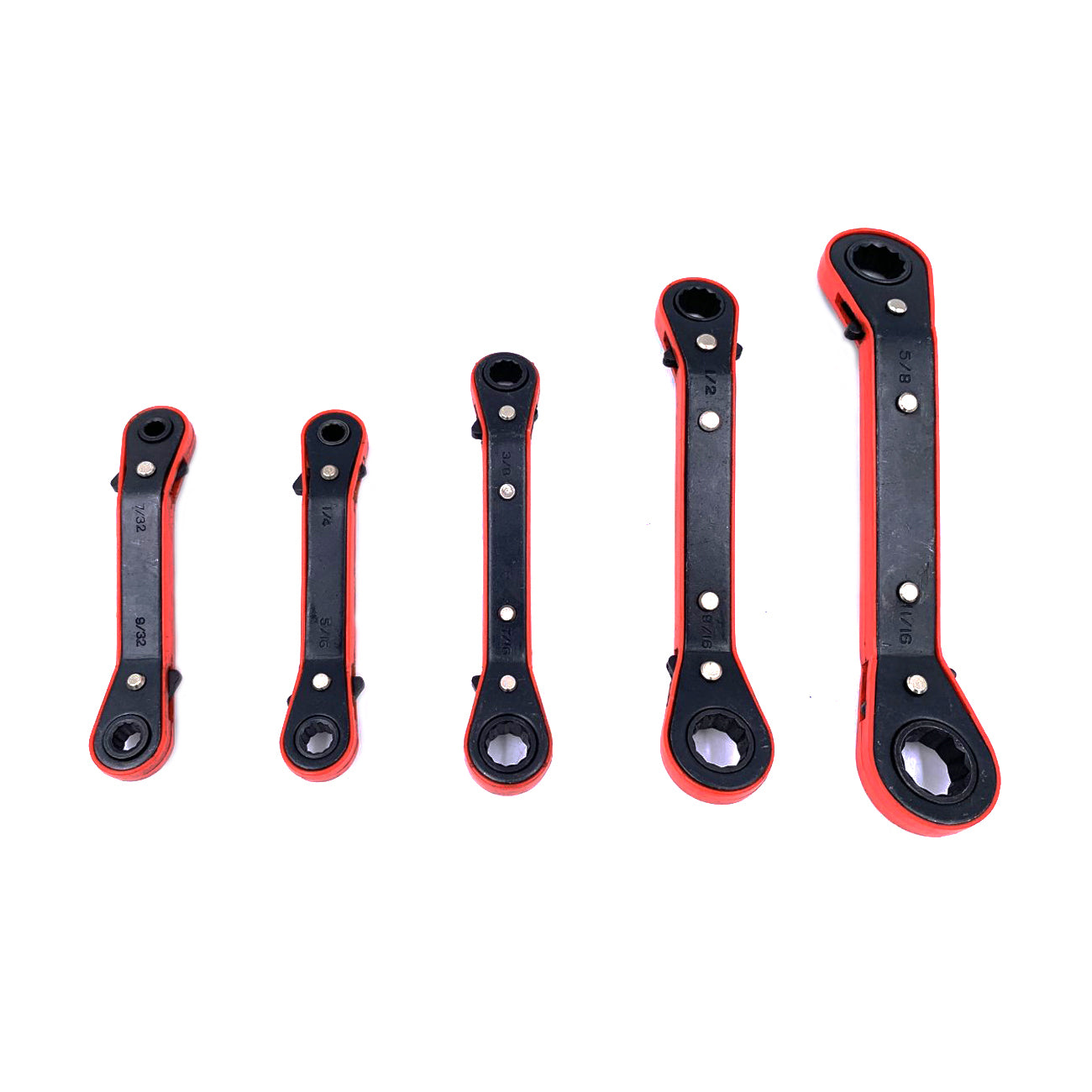 Ratchet Box Wrench (5 PC - 1/4