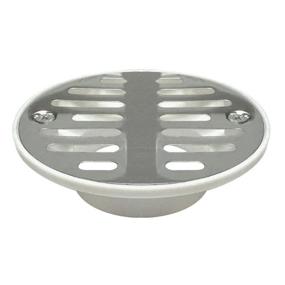 1 1/2" Plastic shower strainer drain