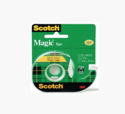 Scotch Magic Tape 1/2x800in (12Pcs/PK)